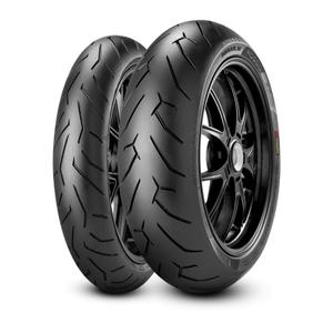 Dæk til motorcykel Pirelli Diablo Rosso II (F)(D) Ducati Diavel, Monster 796, Hypermotard 939, Scrambler 800 120/70 ZR image-0