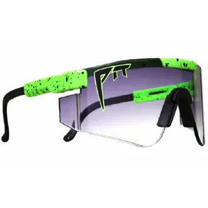 Lunettes de soleil originaux double large faible luminosité Pit Viper The Boomslang Fade image-1