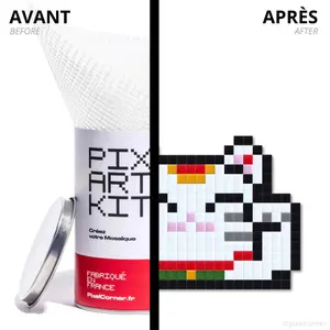 Creatieve activiteiten Pixel Corner Lucky Cat image-1