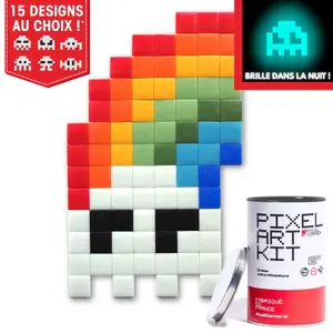 Kreative Aktivitäten Pixel Corner Rainbow In The Dark image-0
