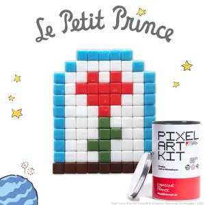 Mosaik-Bausatz Spielset La Rose Pixel Corner Le petit Prince