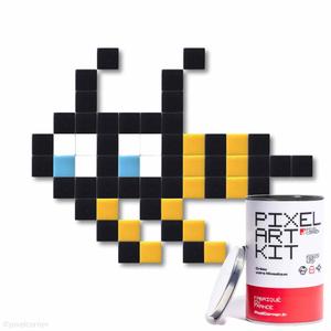 kb2083lot-pak016-m-mosaic-kit-pixel-corner-space-bzzz-svart-gul-bla-30x23-cm