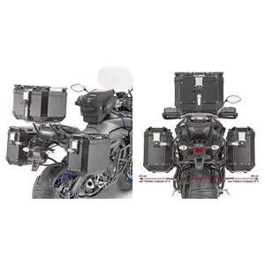 Support valises latérales moto Givi Monokey Cam-Side Yamaha Tracer 900/Tracer 900 Gt (18 À 20) image-0