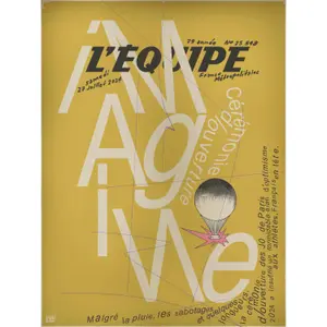 Weergave Plakat L'Equipe - JO image-0