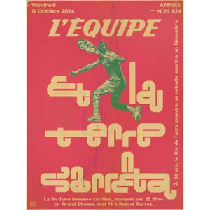 Display Plakat L'Equipe - Nadal 3 image-0