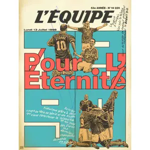 Weergave Plakat L'Equipe - FR 98 - 3 image-0