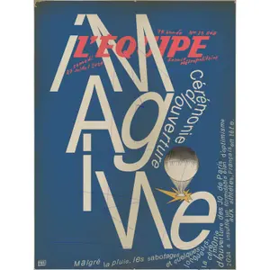 Weergave Plakat L'Equipe - JO image-0