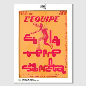 Weergave Plakat L'Equipe - Nadal 2 image-1