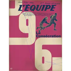 Weergave Plakat L'Equipe - PSG 96-2 image-0
