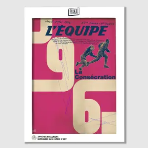 Weergave Plakat L'Equipe - PSG 96-2 image-1