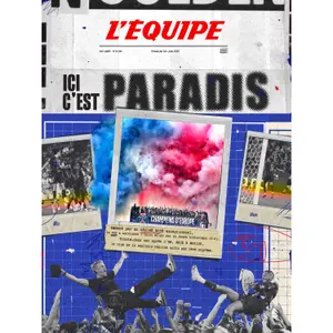 Display Plakat L'Équipe - PSG Champion-1 image-0