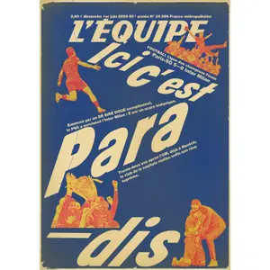 Display Plakat L'Équipe - PSG Champion-2 image-0