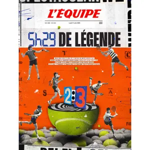 Display Plakat L'Équipe - Finale RG - 1 image-0