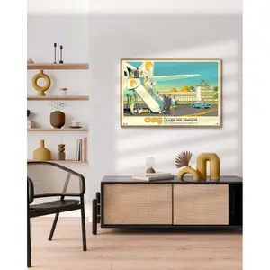 Poster limited edition digigraphie Plakat OSS 117 Le Caire