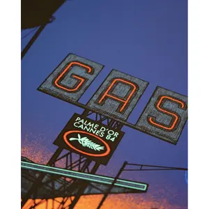 Poster limited edition silkscreen Plakat Paris,Texas Sunset image-1