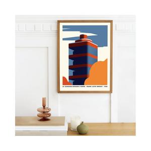 kb1213plakresearc-poster-limited-edition-silkscreen-plakat-research-house-blue-orange-one-size