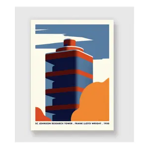 Poster limited edition silkscreen Plakat Research House image-1