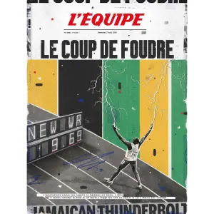 Photo frame Plakat L'Equipe - Bolt
