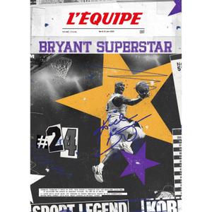 Fotorahmen Plakat L'Equipe - Bryant