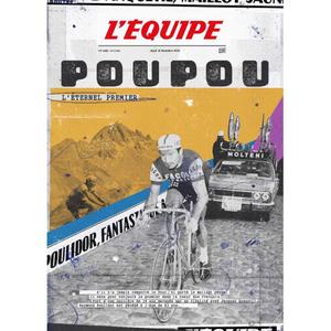 Team photo frame Plakat Poulidor
