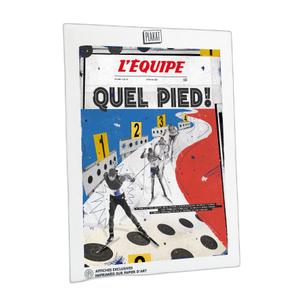 Photo frame Plakat L'Equipe - Fourcade image-1