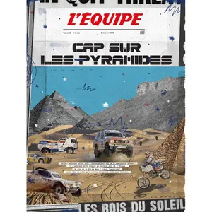 Cadre photo l'équipe Plakat Paris-Dakar image-0