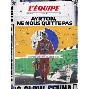 Cornice foto della squadra Plakat Senna image-0