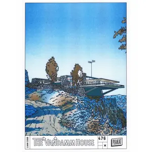 Poster Plakat The Vandamm House - Edition Limitée (risographie)