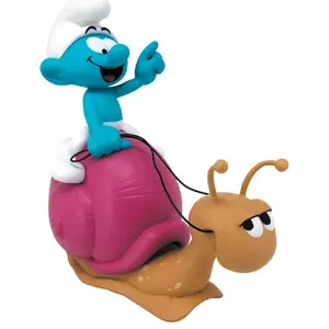 Figurine Plastoy The Smurfs - Smurf Snake Back money