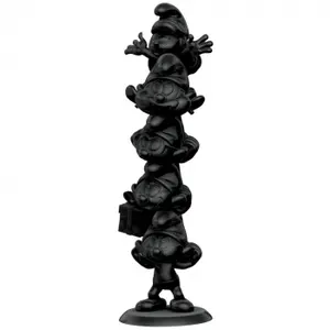 Figurine colonne des schlumpfs edition limitée Plastoy image-0