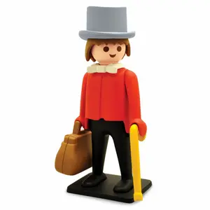 The gentleman of the far west vintage figurine Plastoy Playmobil image-1