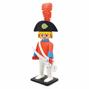 Statuetta d'epoca dell'ufficiale della guardia Plastoy Playmobil image-1