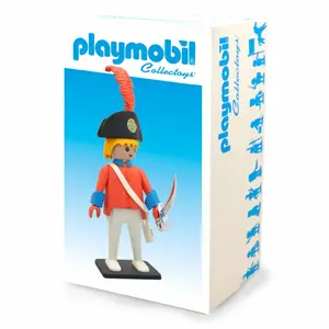 Statuetta d'epoca dell'ufficiale della guardia Plastoy Playmobil image-2