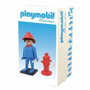 Statuetta vintage del pompiere Plastoy Playmobil image-2