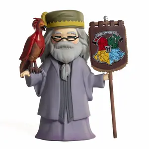 Figurine Plastoy Albus Dumbledore & Fumseck image-0