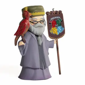 Figurine Plastoy Albus Dumbledore & Fumseck image-1