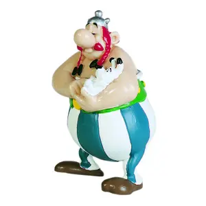 Figurine obelix and idefix Plastoy image-1