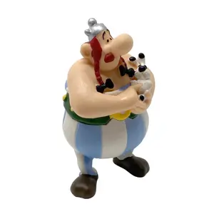 Figurine obelix and idefix Plastoy image-0