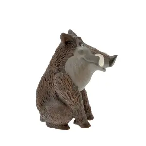 Wild boar figurine Plastoy image-0
