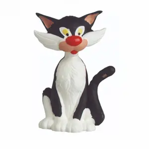 Gaston's cat figurine Plastoy image-0