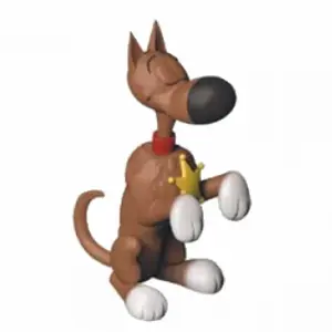 Seated rantanplan figurine Plastoy image-0