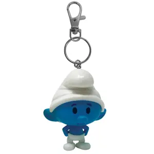 Smurf chibi keyring Plastoy image-0