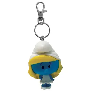 Smurfette chibi keyring Plastoy image-0