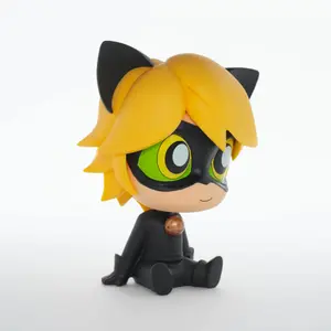 Children's figurine Plastoy Chibi Black Cat image-2