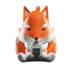 Hucha Plastoy Kitsune Onigiri image-0