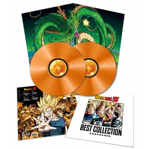2-vinyl collector's album Plastoy Dragon Ball Z image-0