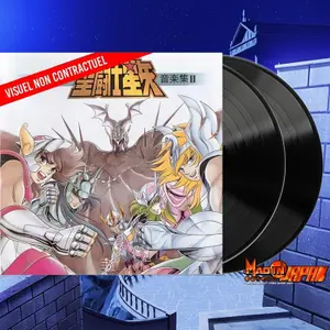 Collector's album vol 2 - 2 vinyl records Plastoy Saint Seiya image-0