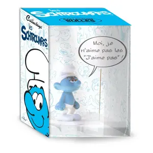 Statuetta Plastoy Schtroumpf Grognon image-1