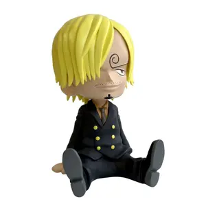 Salvadanaio in pvc Plastoy One Piece Sanji image-0