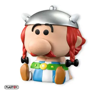 PVC piggy bank Plastoy Astérix Chibi Obélix SD